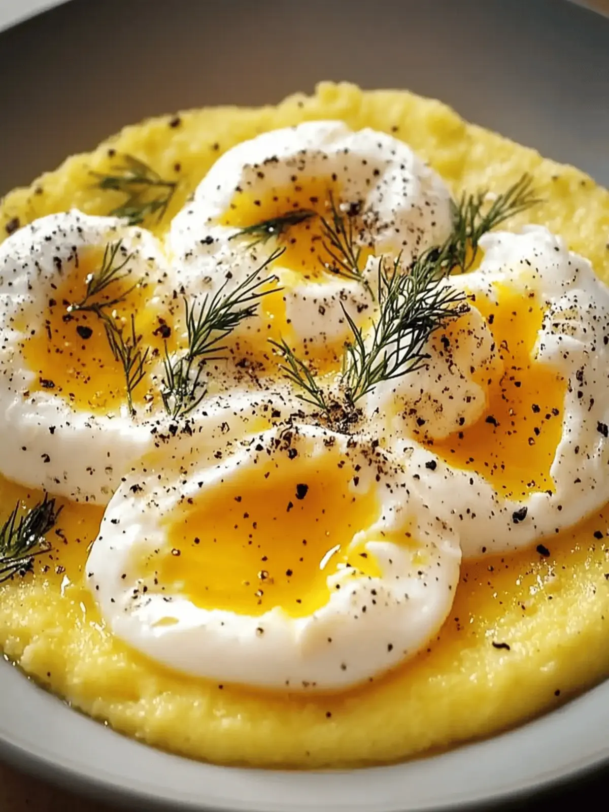Creamy Polenta with Poached Eggs: Your New Comfort Food Delight 4 Creamy Polenta with Poached Eggs