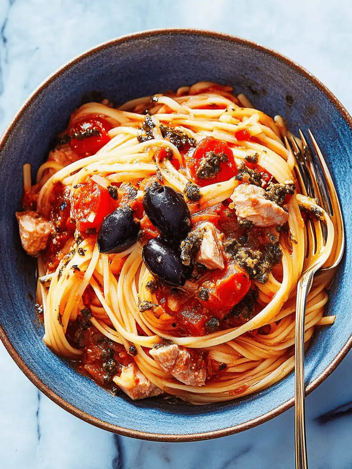 Savory Pantry Pasta Puttanesca in Just 20 Minutes! 4 Pantry Pasta Puttanesca