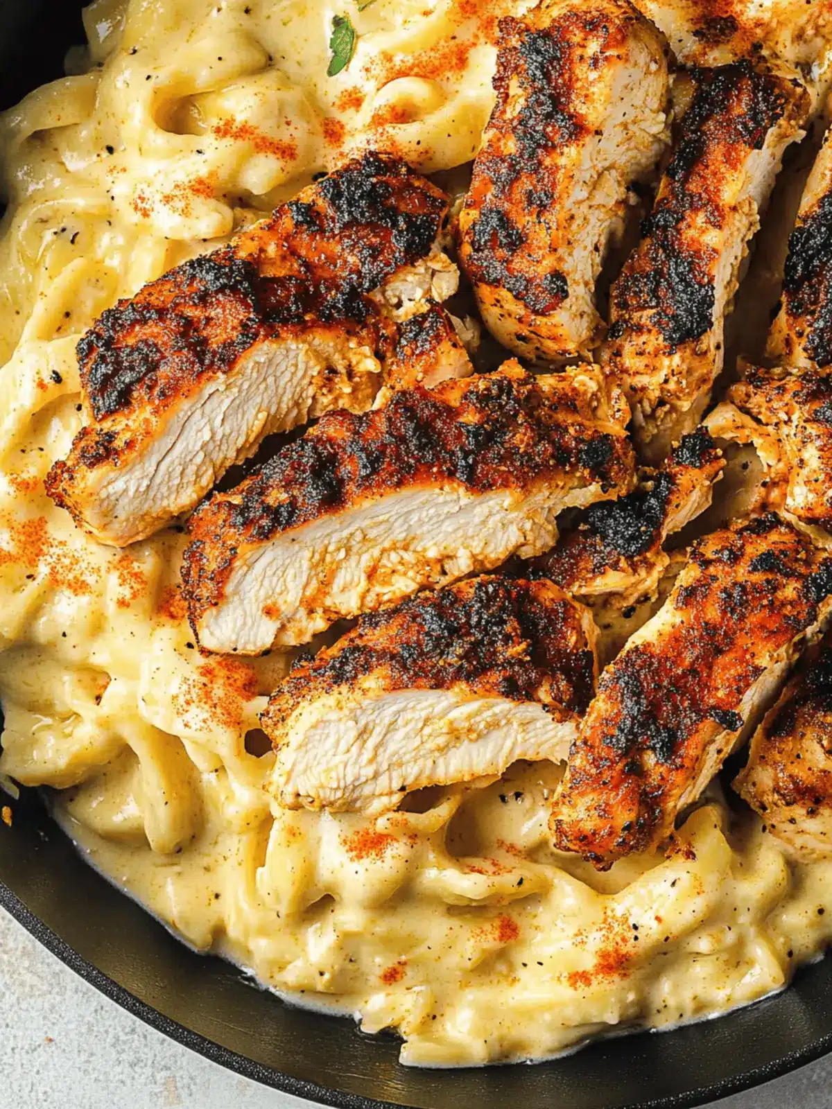 Savor Blackened Cajun Chicken Alfredo: A Quick Comfort Classic 2 Blackened Cajun Chicken Alfredo