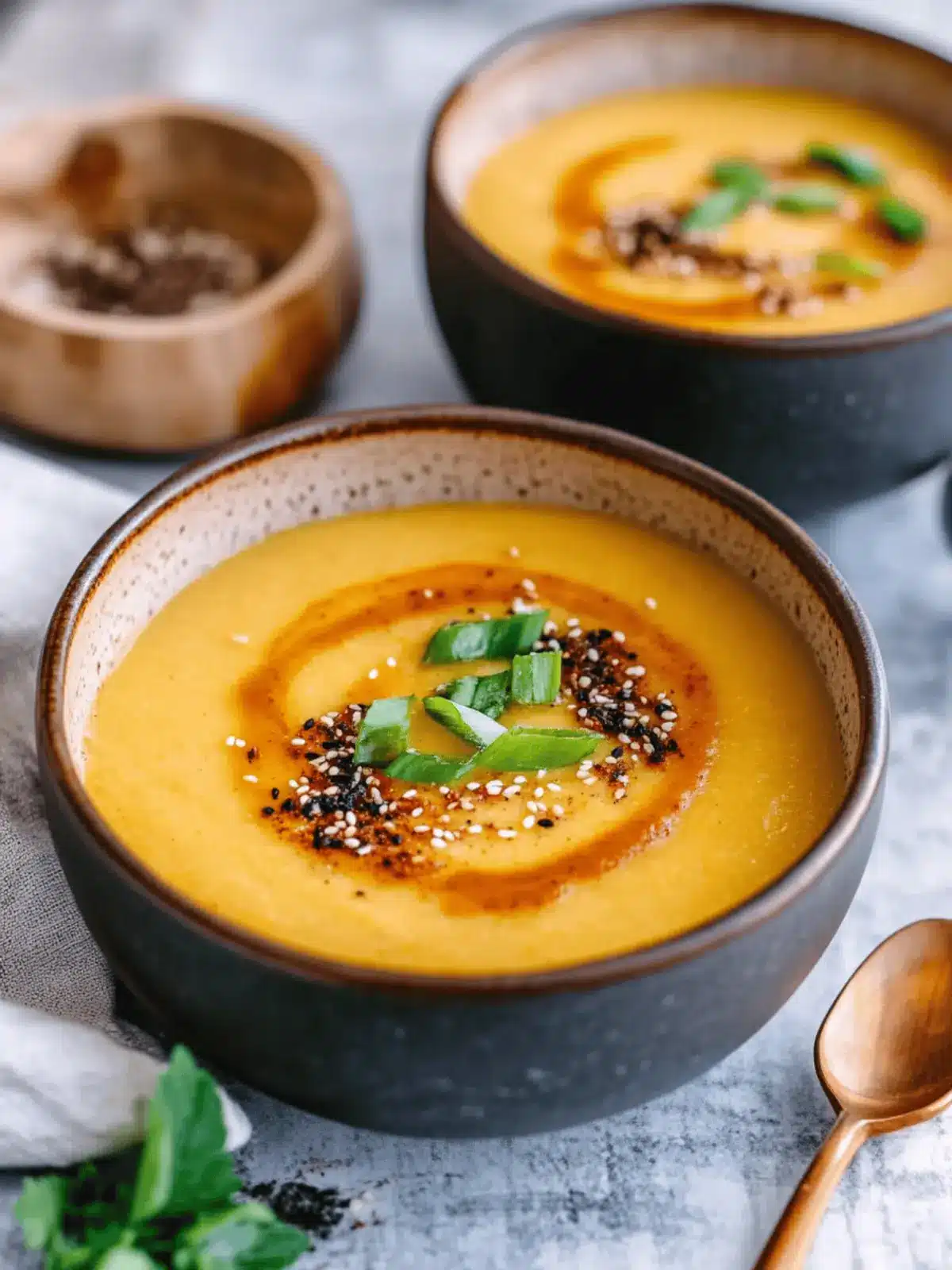 Cozy Slow Cooker Butternut Squash and Sweet Potato Miso Soup 5 Slow Cooker Butternut Squash and Sweet Potato Soup with Miso
