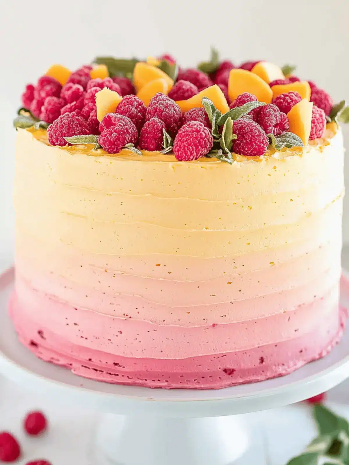 Raspberry Mango Cake: Your Ultimate Summer Celebration Treat 4 Raspberry Mango Cake