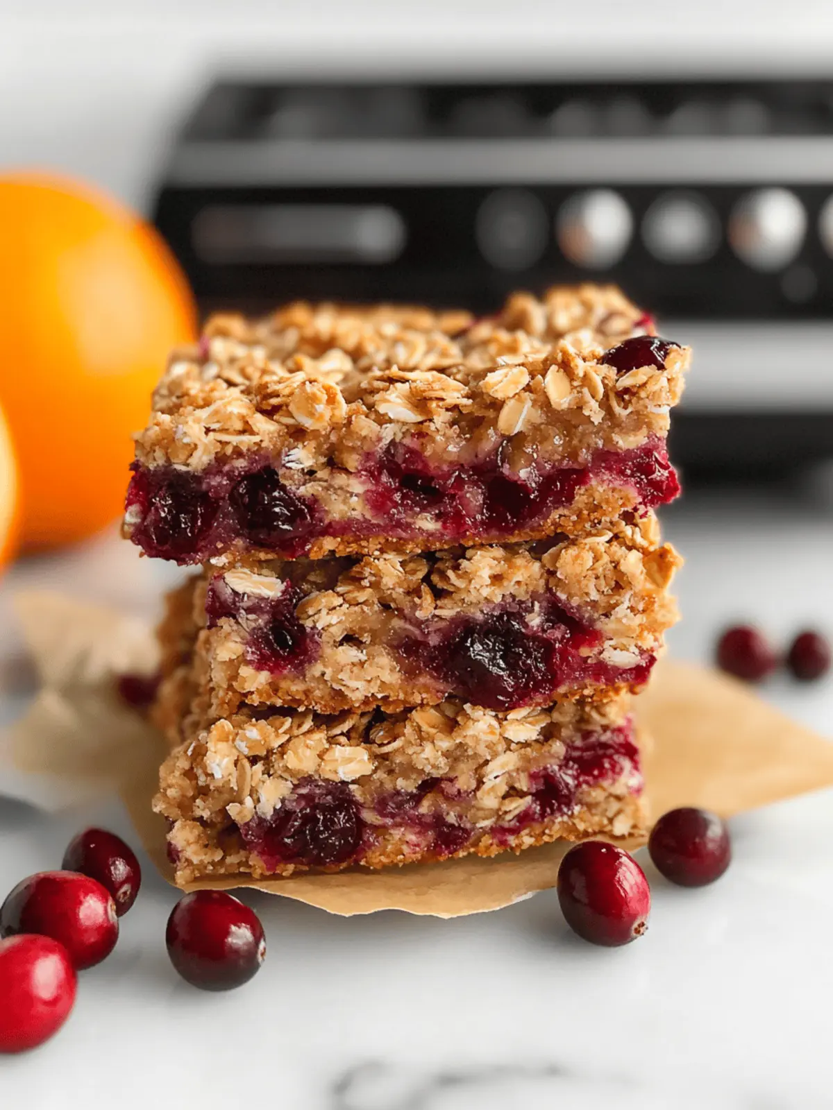 Irresistible Orange Cranberry Oat Bars with Browned Butter Recipe 3 Orange Cranberry Oat Bars with Browned Butter