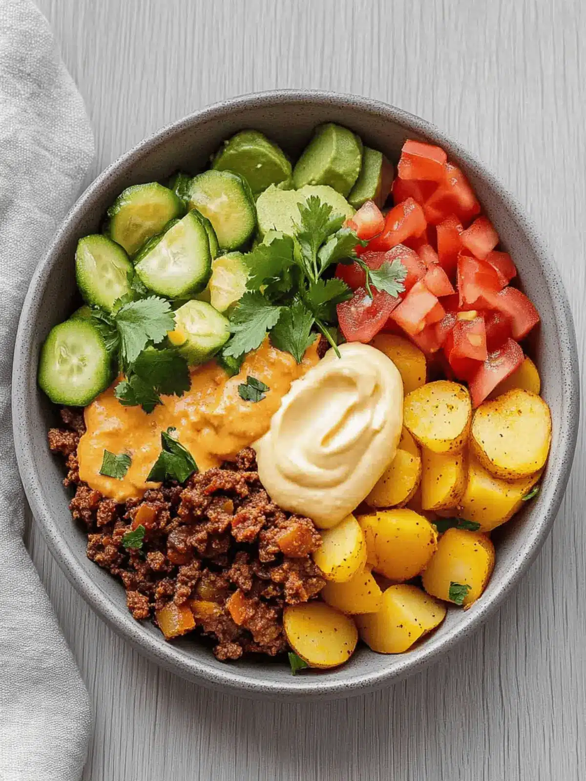 Fiesta Loaded Potato Bowls: Customize Your Flavor Adventure 3 Loaded Fiesta Potato Bowls