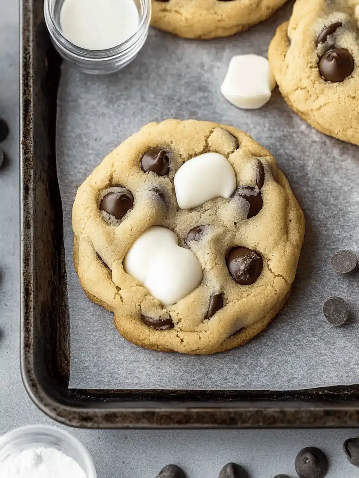 Fluffernutter-Stuffed Chocolate Chip Cookies for Sweet Dreams 4 Fluffernutter-Stuffed Chocolate Chip Cookies