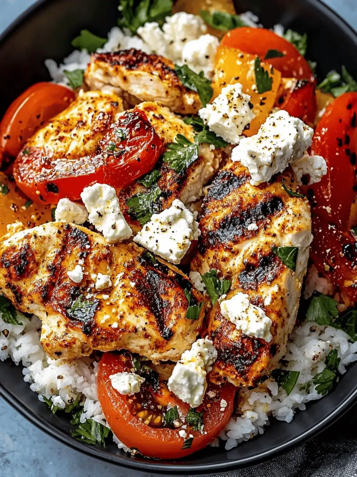 Baked Chicken with Crispy Feta & Zesty Vinaigrette Delight 4 Baked Chicken with Crispy Feta & Vinaigrette