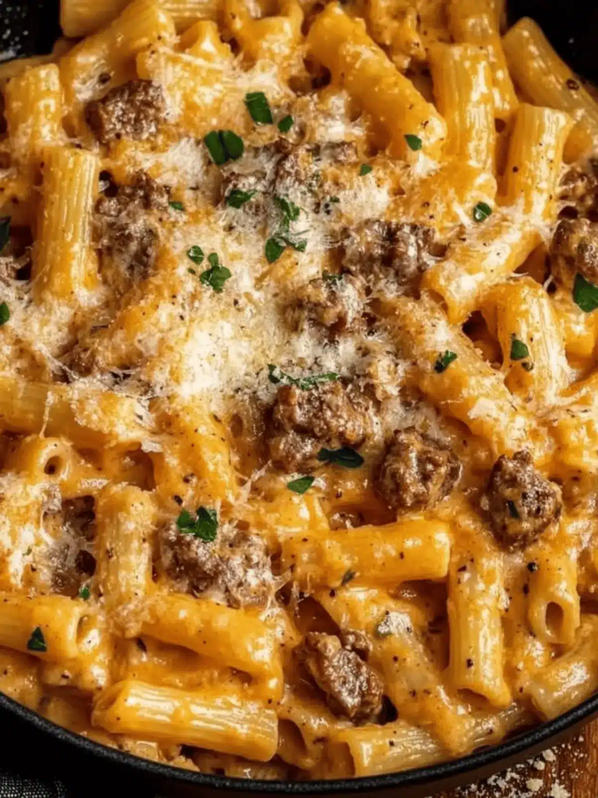 High Protein Creamy Beef Pasta for a Cozy Family Dinner 3 High Protein Creamy Beef Pasta