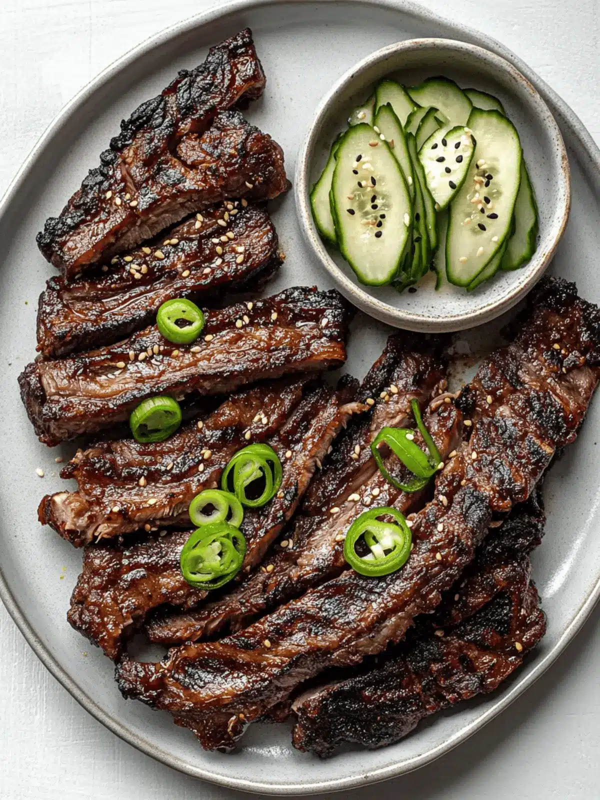 Irresistible Grilled Korean-Style Short Ribs (Galbi) Recipe 3 Grilled Korean-Style Short Ribs (Galbi)