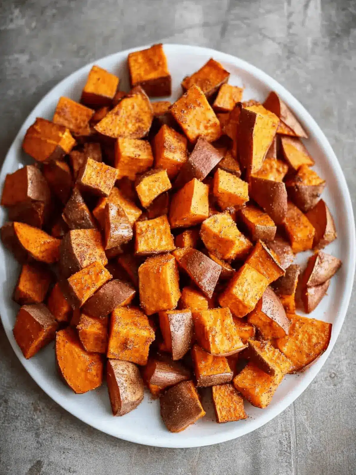 Savory Cinnamon Roasted Sweet Potatoes in 30 Minutes 2 Cinnamon Roasted Sweet Potatoes
