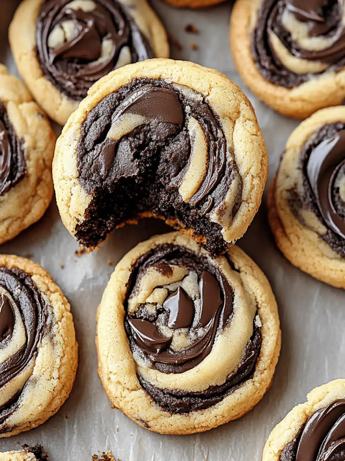 Peanut Butter Brownie Swirl Cookies to Satisfy Your Cravings 5 Peanut Butter Brownie Swirl Cookies