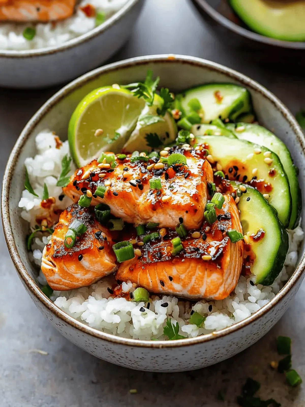 Sweet Chili Salmon Bowl for a Flavorful Dinner Delight 2 Sweet Chili Salmon Bowl
