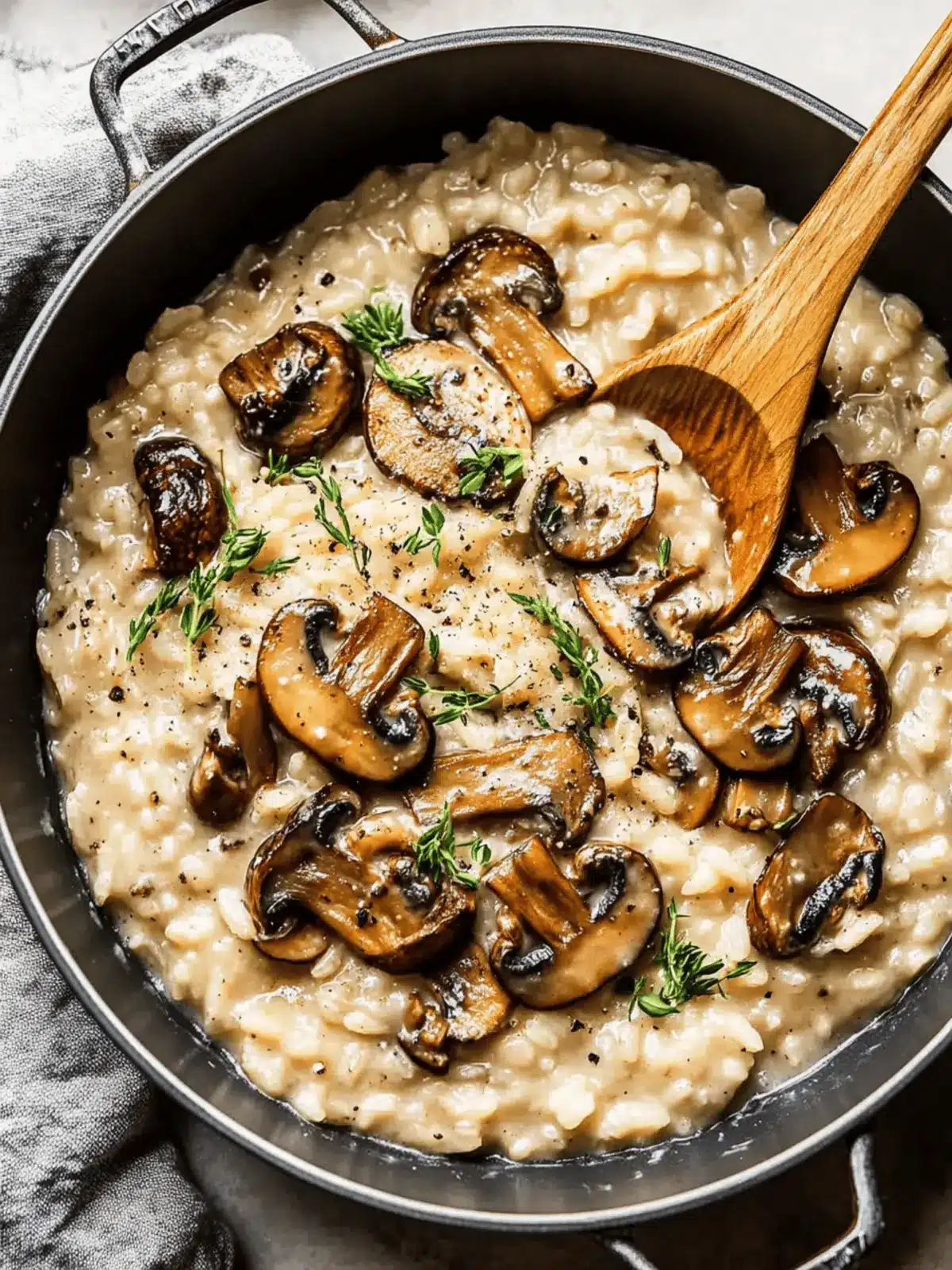 Creamy Wild Mushroom Risotto That Will Wow Your Taste Buds 3 Wild Mushroom Risotto