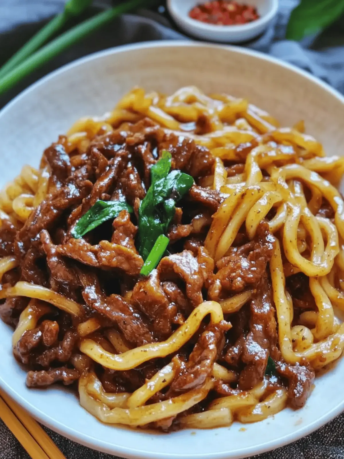 Quick and Flavorful Beef Black Pepper Udon in Just 20 Minutes 5 Quick and Flavorful Beef Black Pepper Udon