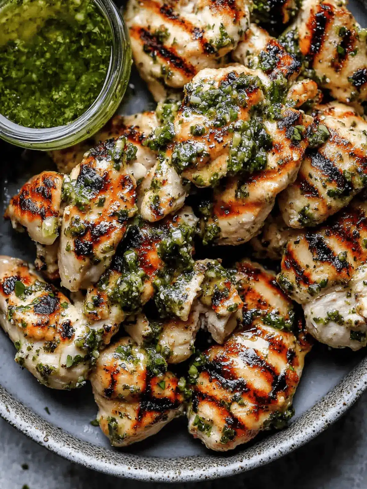 Grilled Chimichurri Chicken Thighs for a Flavorful Feast 4 Grilled Chimichurri Chicken