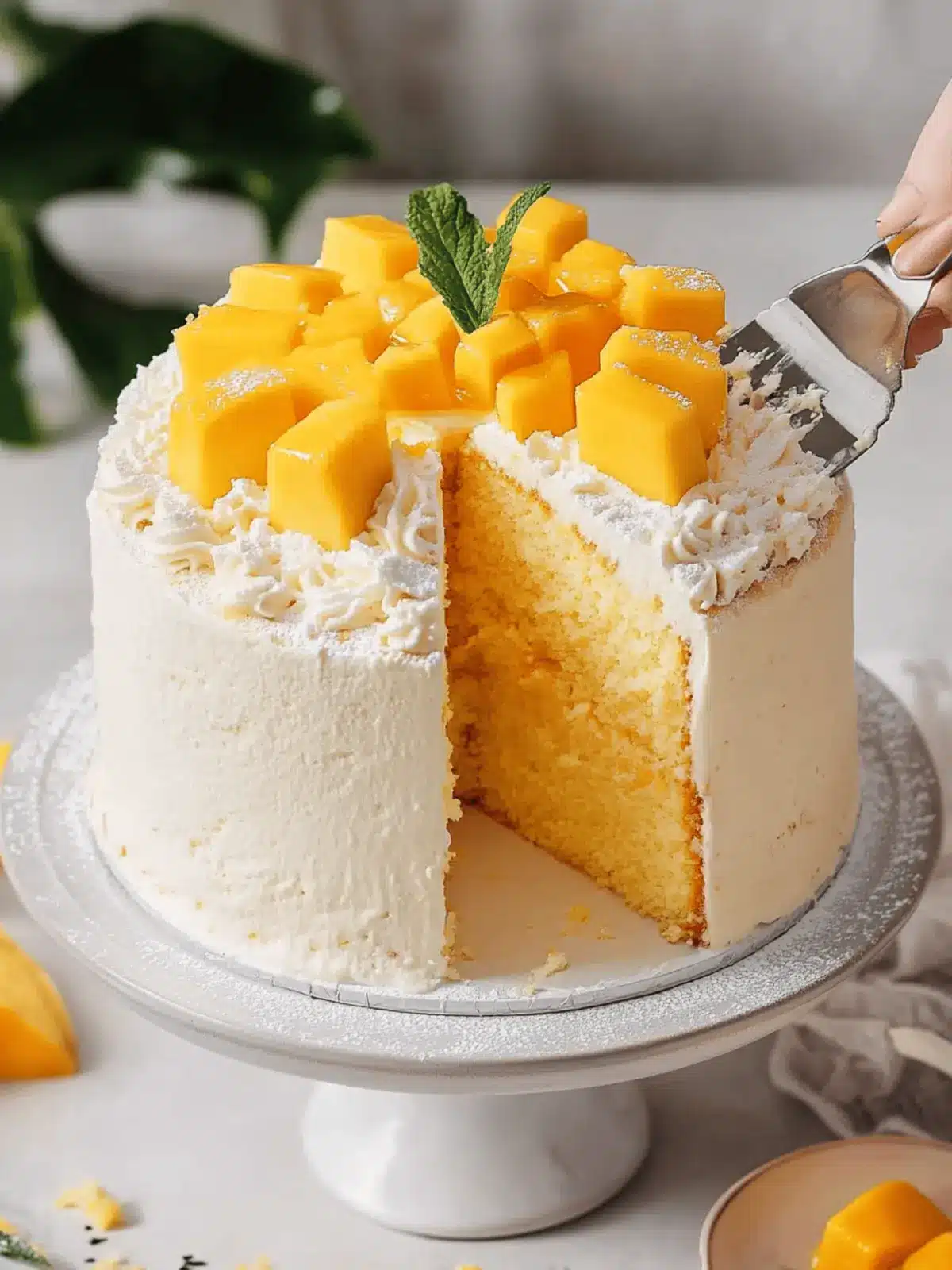 Irresistibly Fluffy Mango Cake Perfect for Summer Celebrations 4 Mango Cake