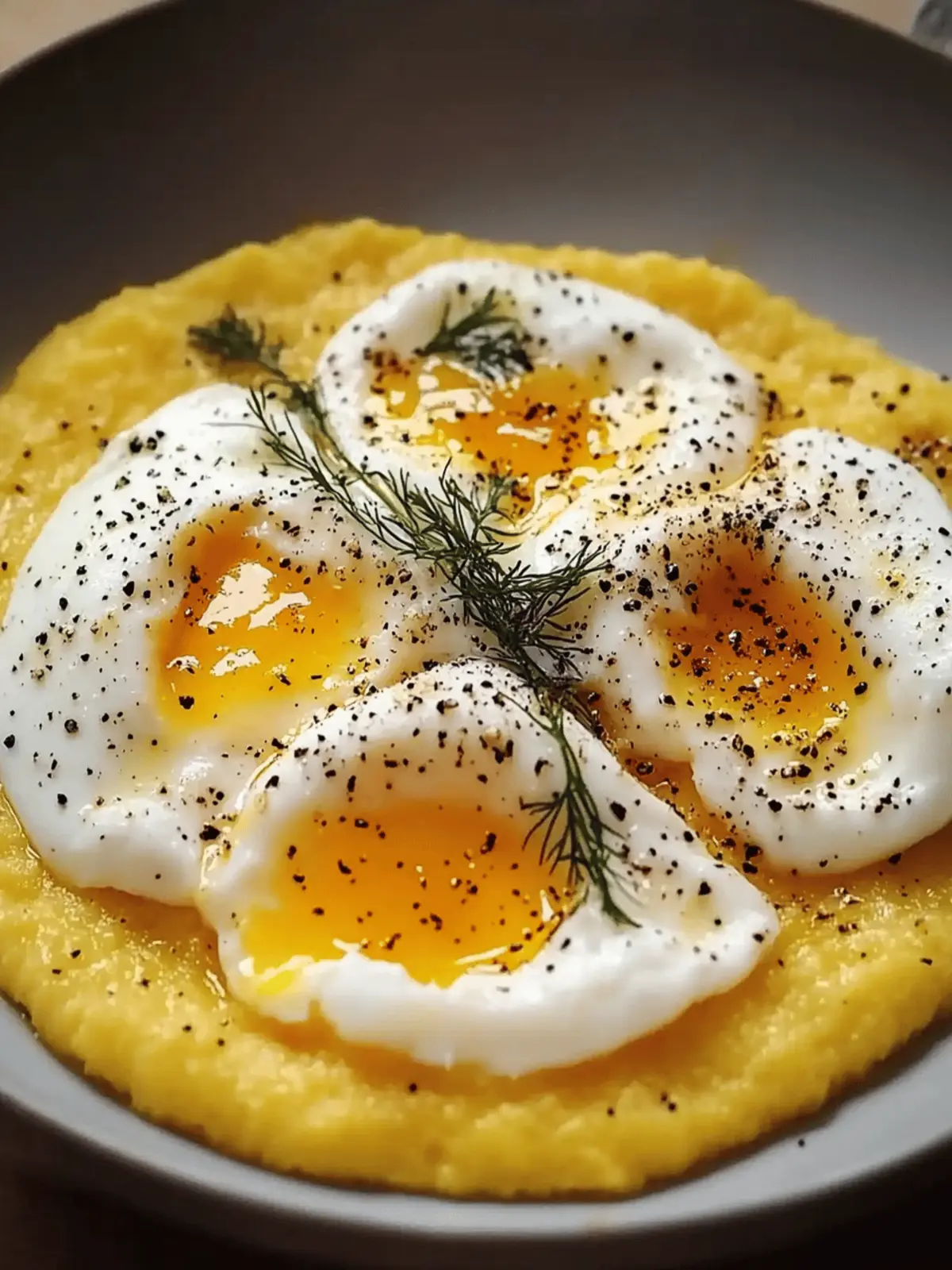 Creamy Polenta with Poached Eggs: Your New Comfort Food Delight 5 Creamy Polenta with Poached Eggs