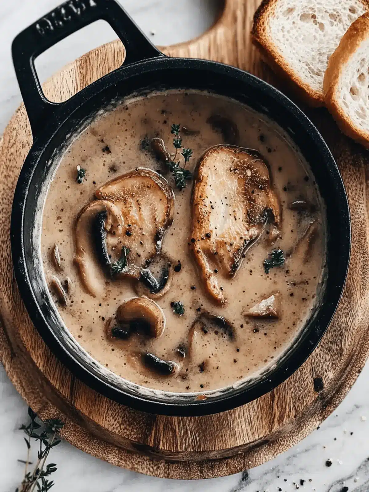 Cozy Mushroom Soup: A Creamy Hug in a Bowl for Cold Days 4 Cozy Mushroom Soup