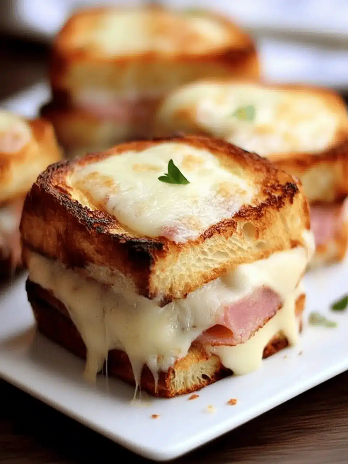 Mini Croque Monsieurs: The Ultimate Bite-Sized Comfort Food 3 Mini Croque Monsieurs