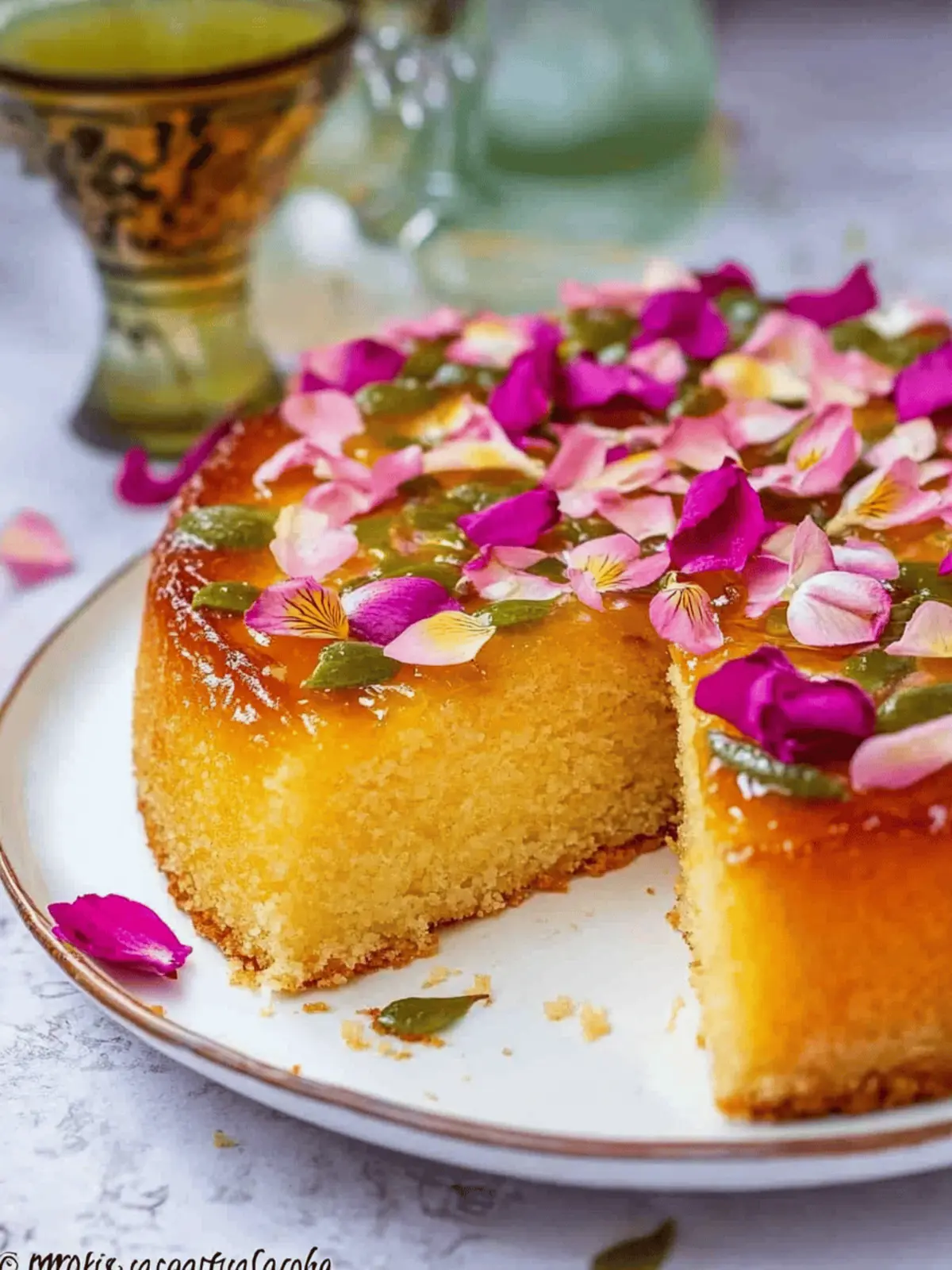 Heavenly Persian Love Cake with Floral Flavors 5 Persian Love Cake