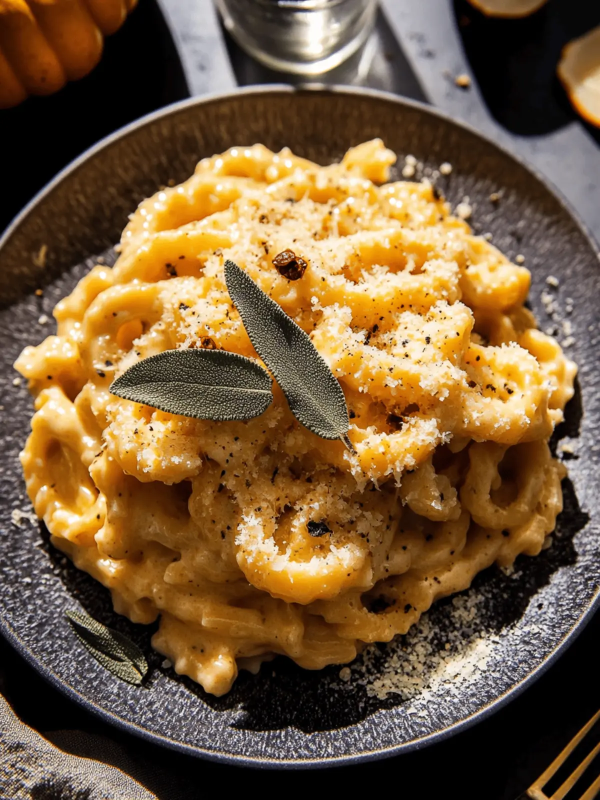 Sage Brown Butter Pumpkin Pasta Alfredo: Comfort in Every Bite 2 Sage Brown Butter Pumpkin Pasta Alfredo