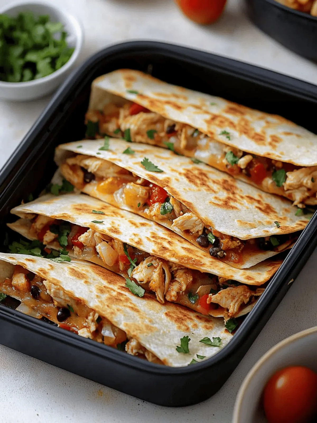 Healthy Baked Chicken Quesadilla for Cozy Weeknight Meals 3 Healthy Baked Chicken Quesadilla