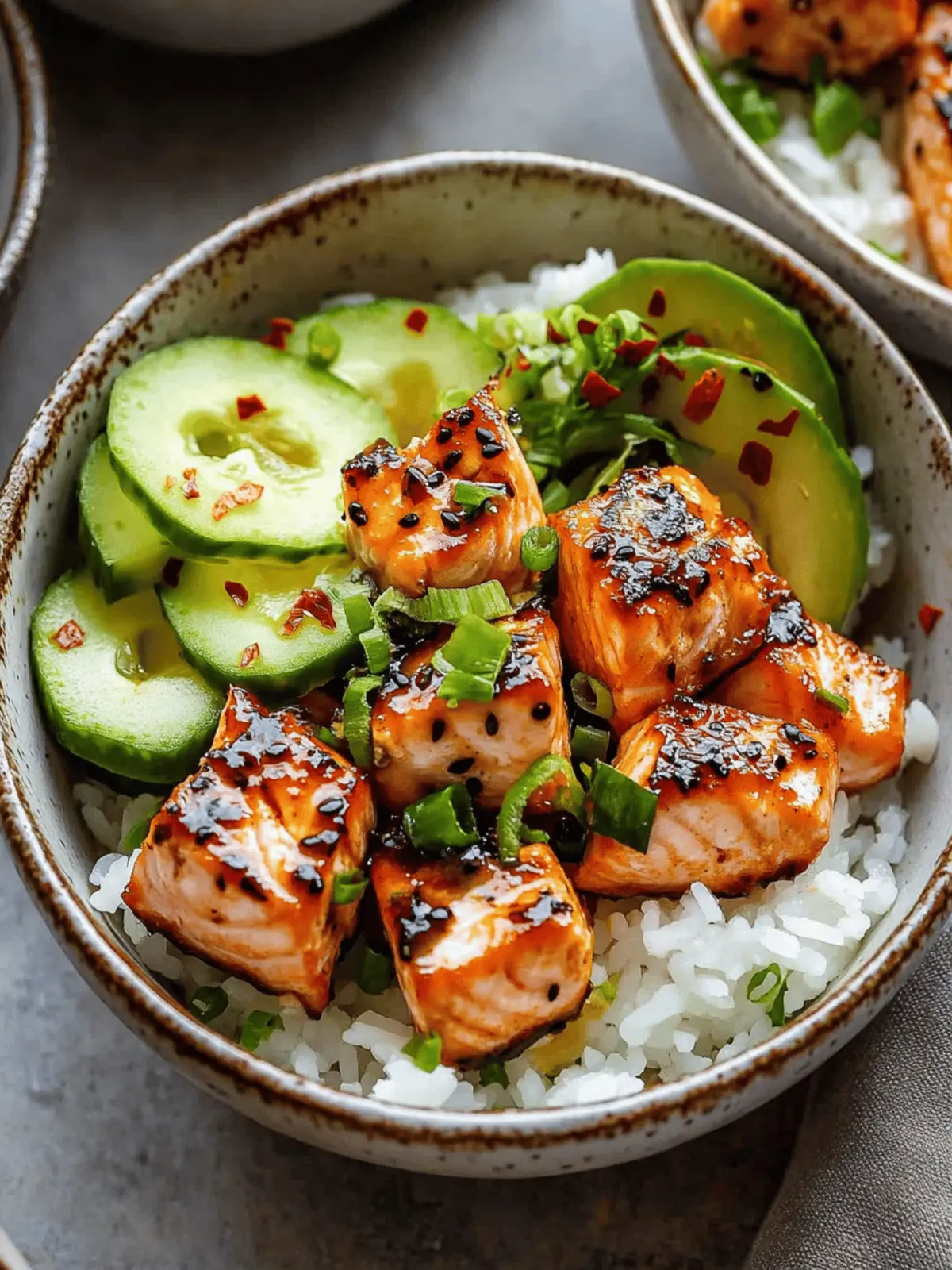 Sweet Chili Salmon Bowl for a Flavorful Dinner Delight 4 Sweet Chili Salmon Bowl