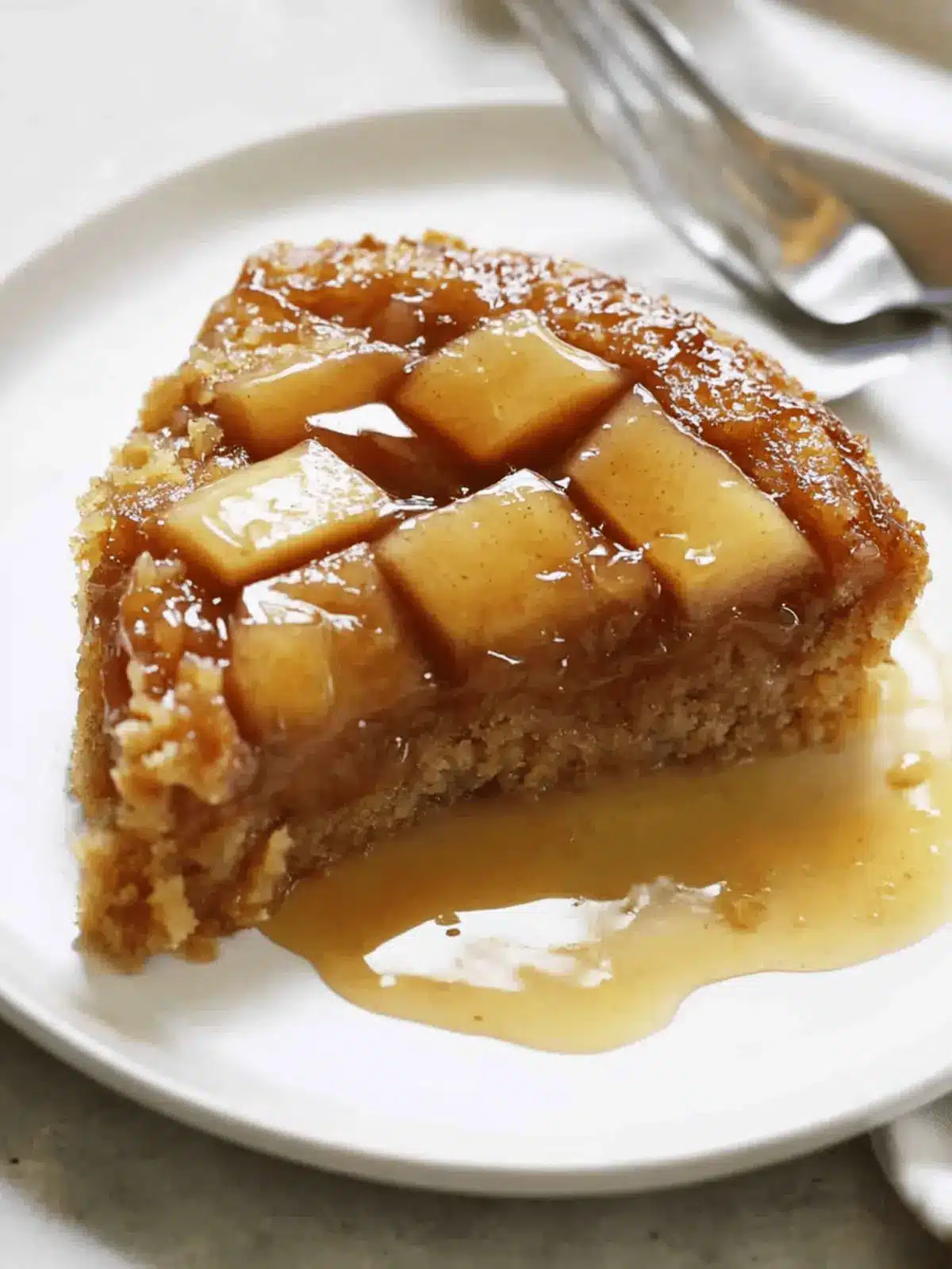 Delicious Caramel Apple Upside Down Honey Cake Recipe You’ll Love 3 Caramel Apple Upside Down Honey Cake