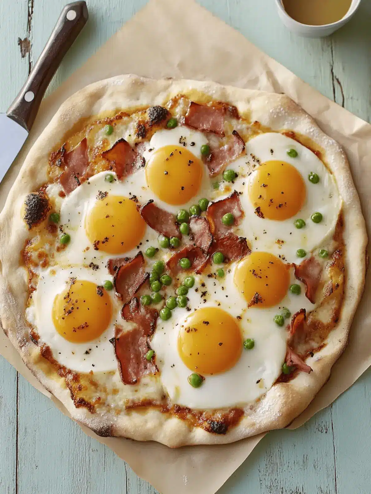 Wholesome Breakfast Pizza: A No-Knead Morning Delight 2 Wholesome Breakfast Pizza