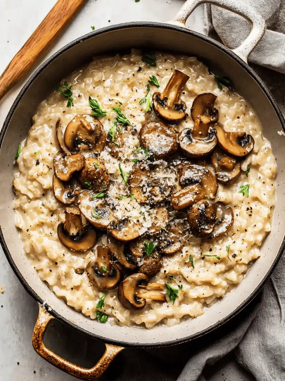 Creamy Wild Mushroom Risotto That Will Wow Your Taste Buds 5 Wild Mushroom Risotto