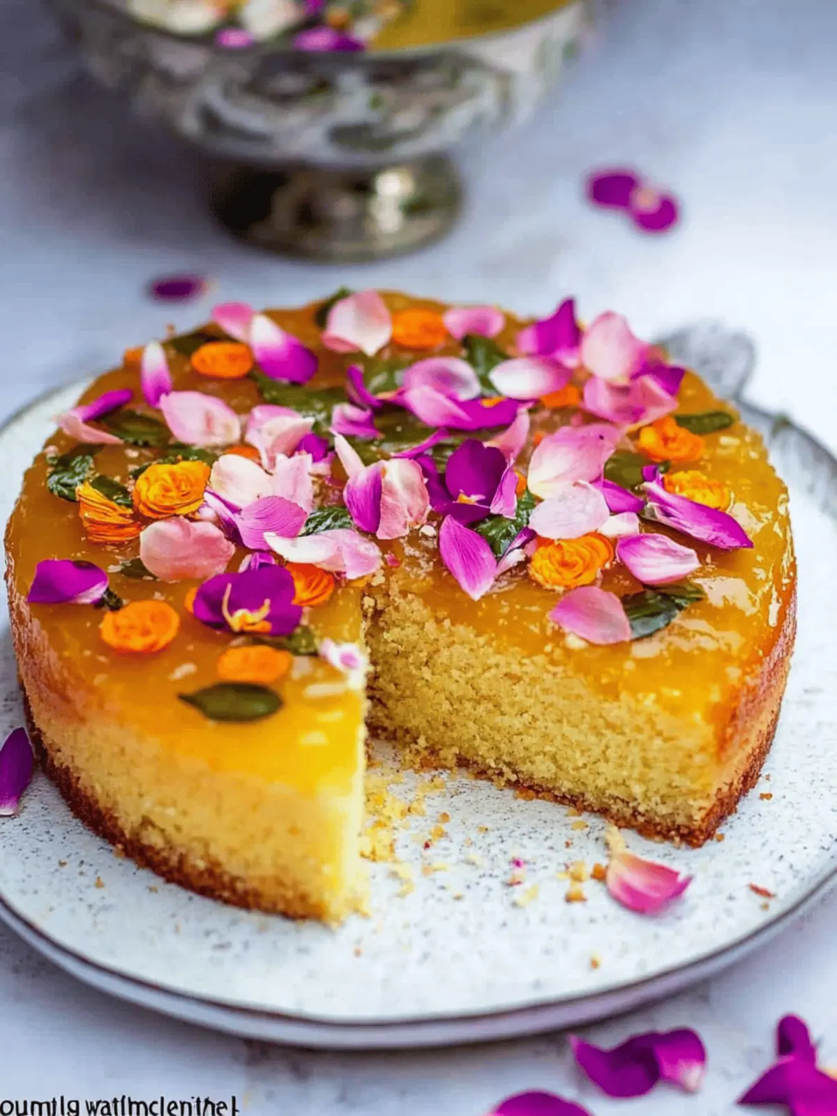 Heavenly Persian Love Cake with Floral Flavors 2 Persian Love Cake