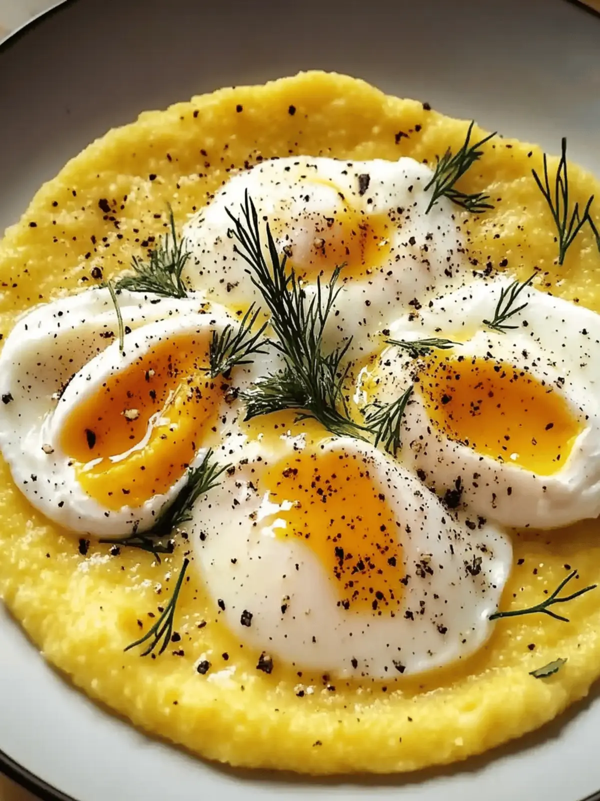 Creamy Polenta with Poached Eggs: Your New Comfort Food Delight 3 Creamy Polenta with Poached Eggs