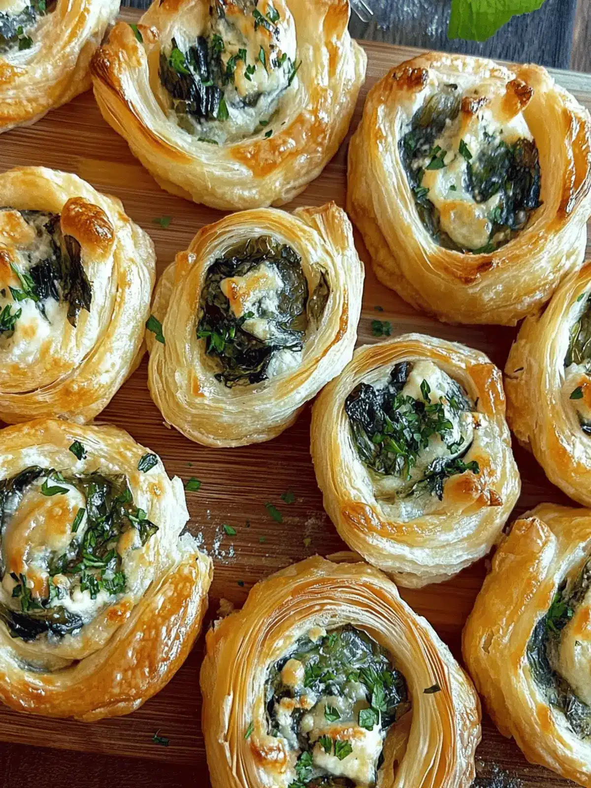 Mouthwatering Spanakopita Puff Pastry Swirls You’ll Love 3 Spanakopita Puff Pastry Swirls