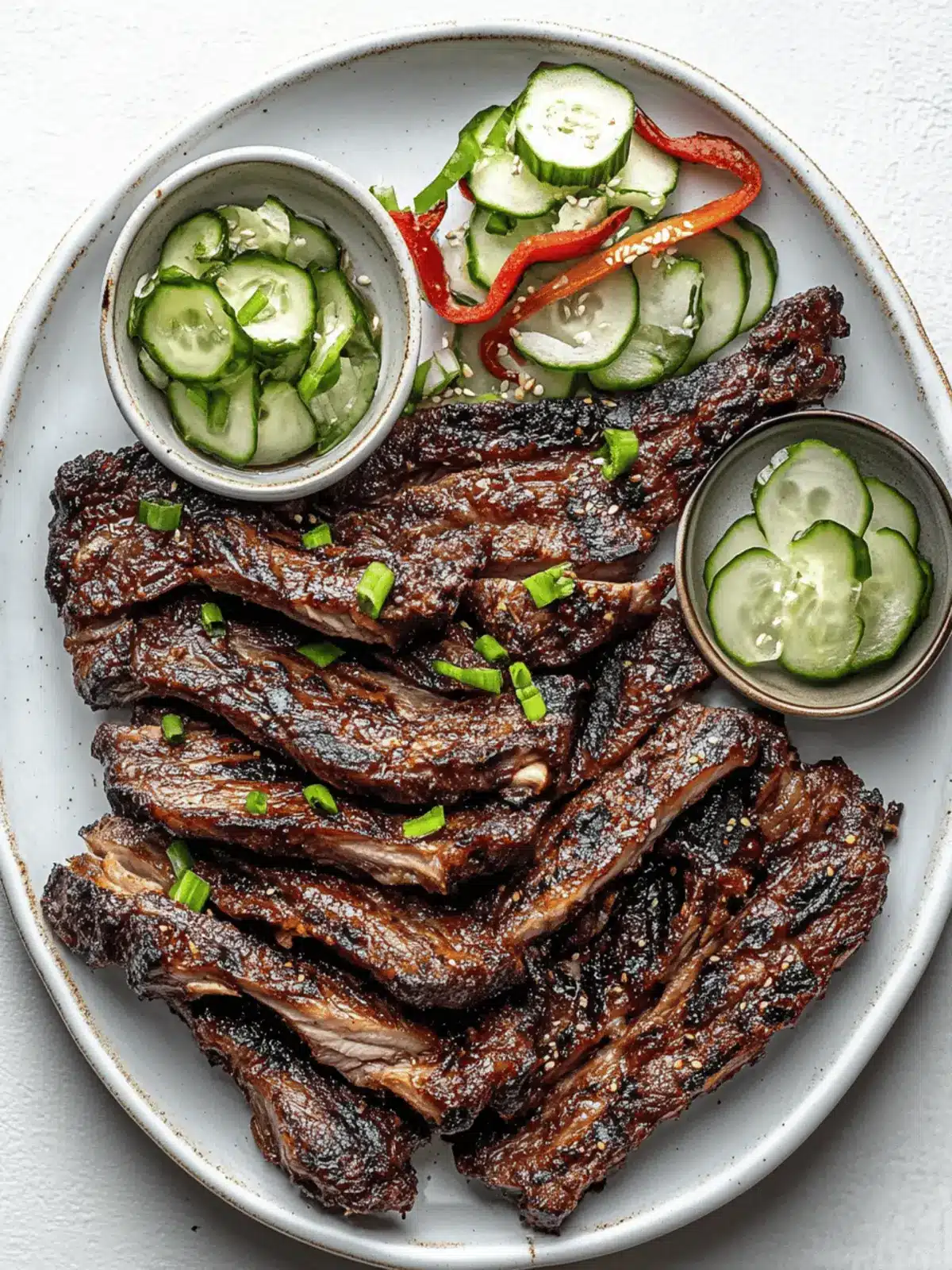 Irresistible Grilled Korean-Style Short Ribs (Galbi) Recipe 4 Grilled Korean-Style Short Ribs (Galbi)