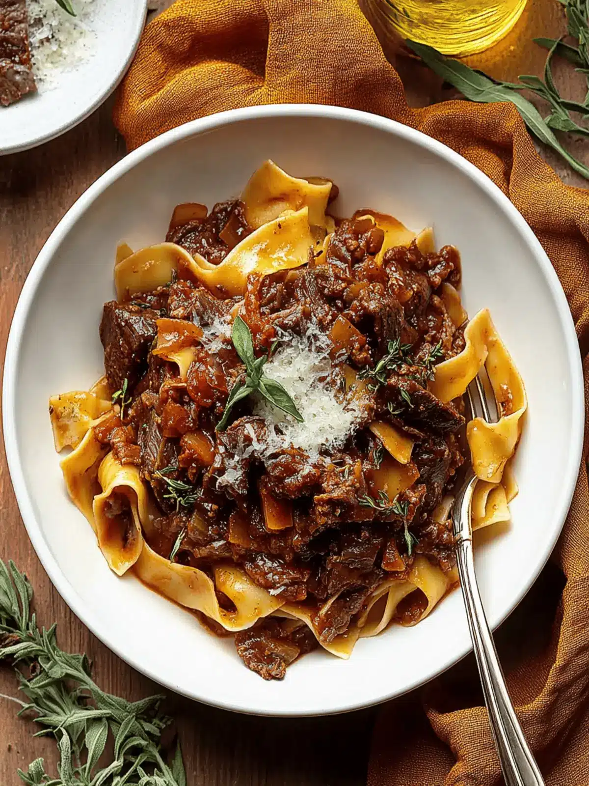 Braised Steak Ragu with Pappardelle for Cozy Nights In 3 Braised Steak Ragu with Pappardelle