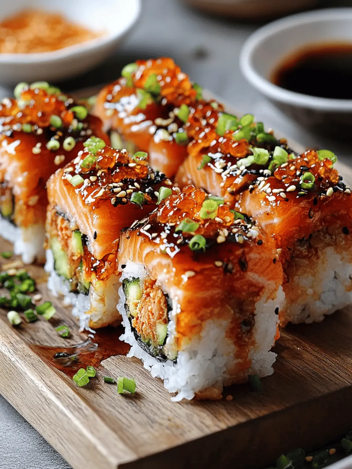 Easy Spicy Salmon Sushi Bake: Your New Favorite Comfort Dish 4 Easy Spicy Salmon Sushi Bake