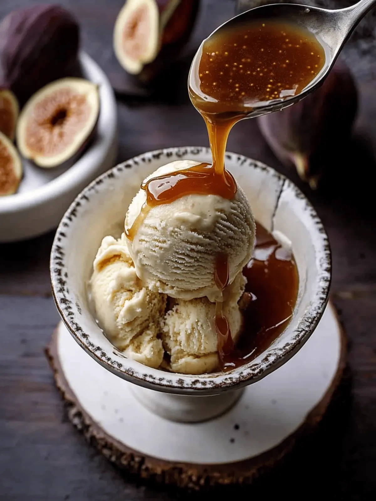 Creamy Fig Ricotta and Rum Caramel Gelato You’ll Love 2 Fig Ricotta and Rum Caramel Gelato