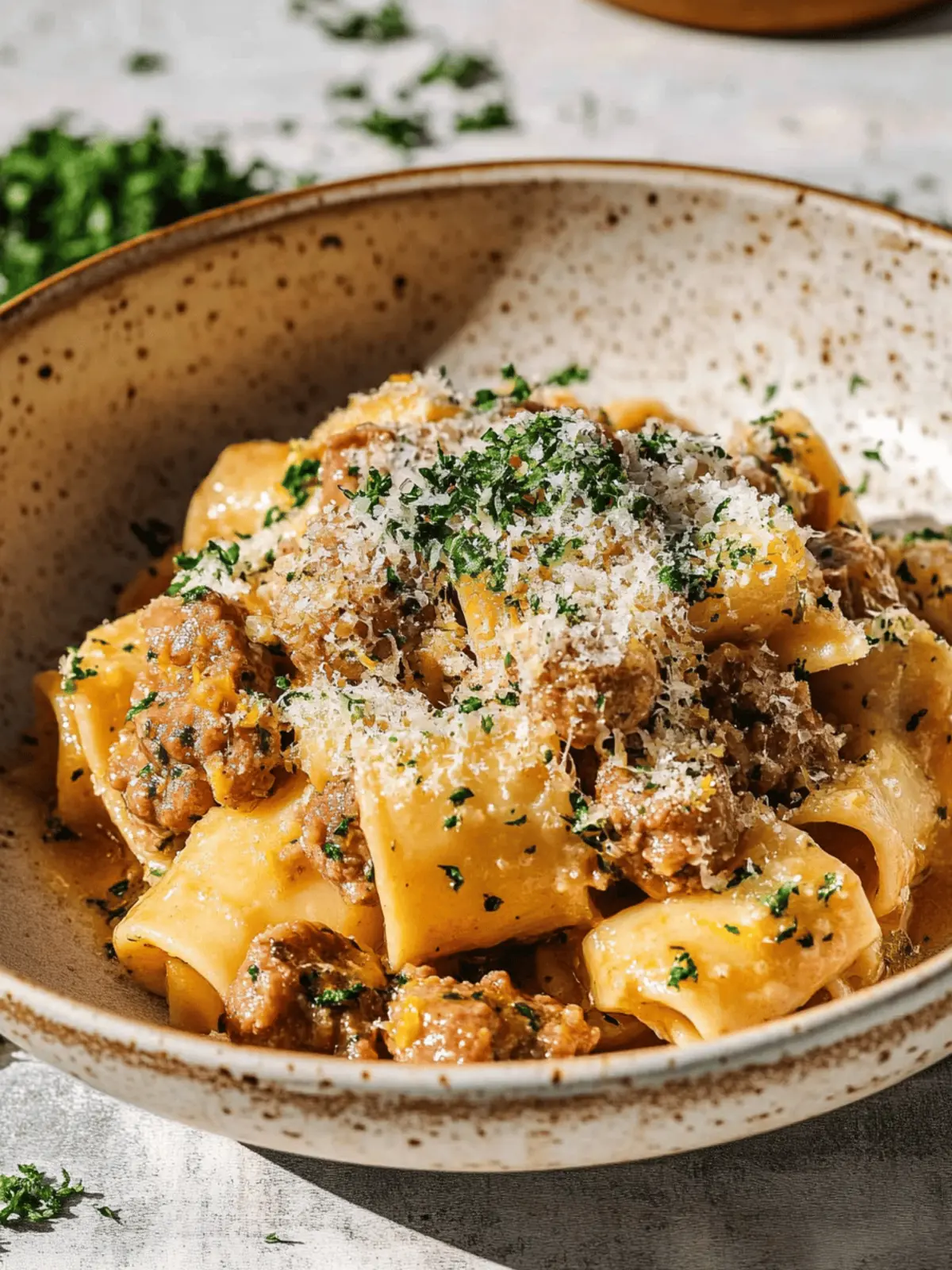 Saucy Sausage and Lemon Pasta That's Dinner Game-Changer 5 Saucy Sausage and Lemon Pasta (Sausage al Lemone)