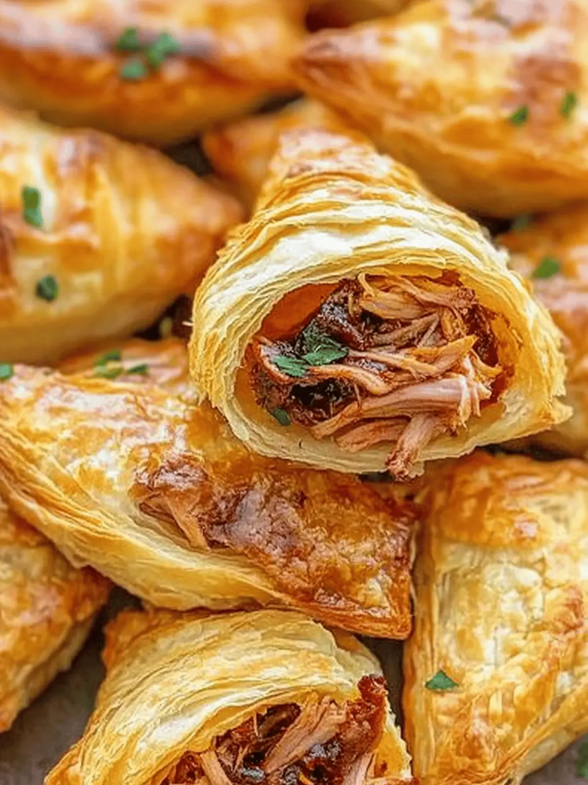 Pulled Pork Pastry Puffs: Quick & Irresistibly Tasty Treats 5 Pulled Pork Pastry Puffs