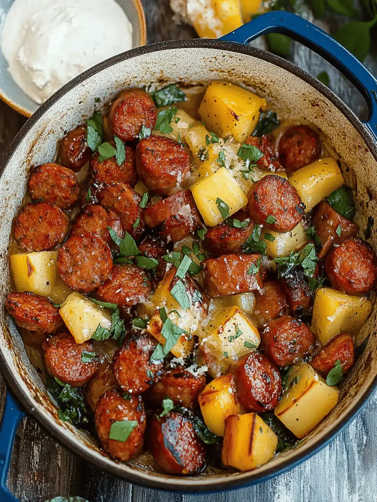 Savor Our Summer Sausage Skillet with Andouille Sausage Today 5 Summer Sausage Skillet with Andouille Sausage