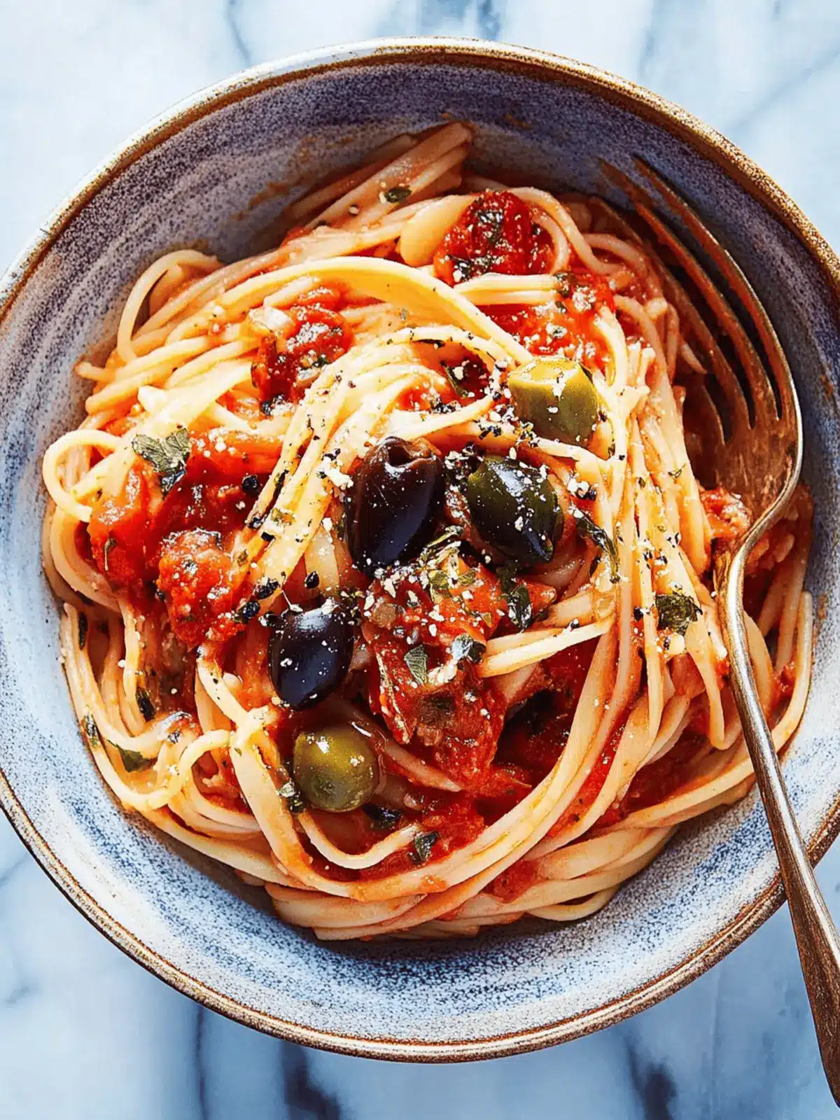 Savory Pantry Pasta Puttanesca in Just 20 Minutes! 3 Pantry Pasta Puttanesca