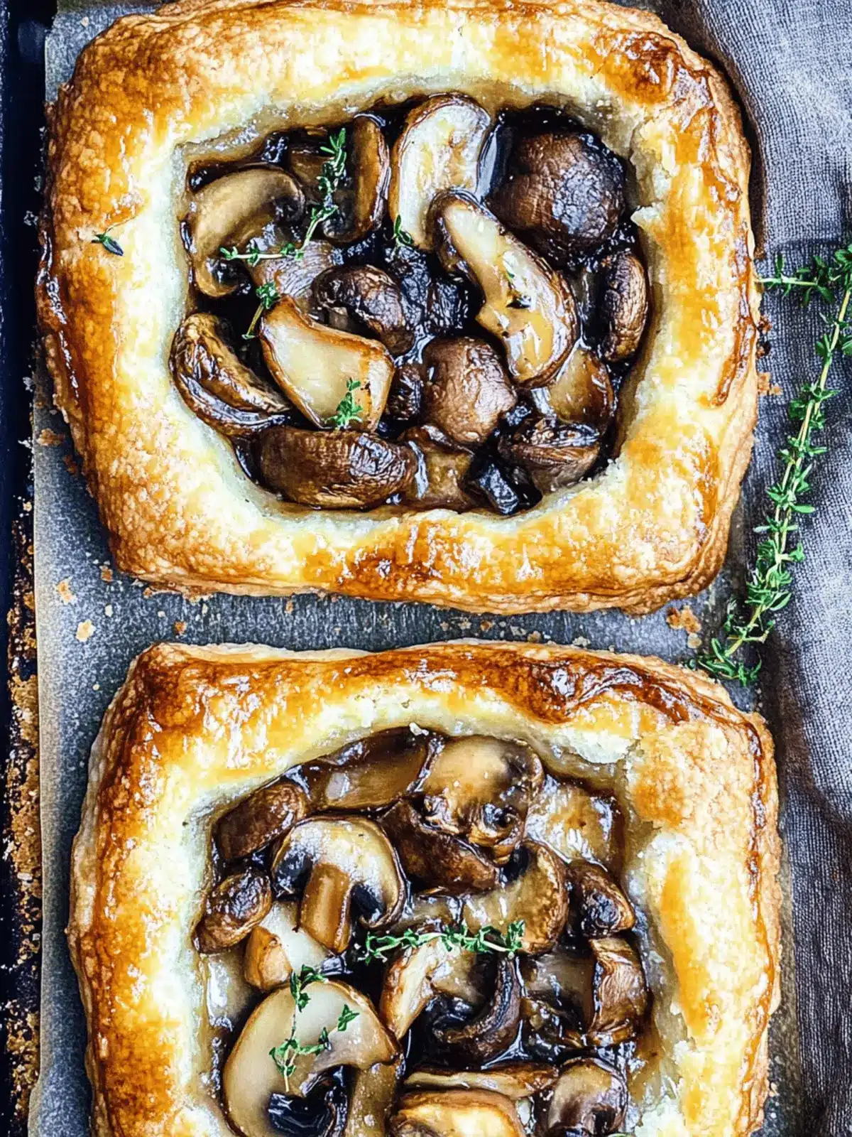 Savory Balsamic Glazed Mushroom Tart You’ll Love to Make 4 Balsamic Glazed Mushroom Tart