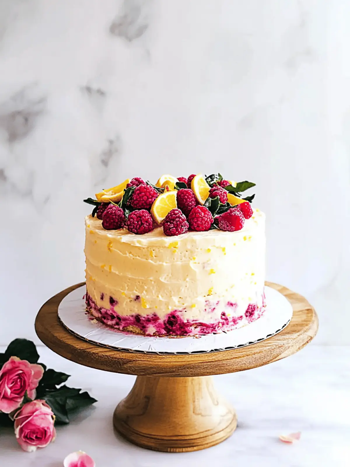 Raspberry and Lemon Curd Chiffon Cake: Brighten Your Day! 3 aspberry and Lemon Curd Chiffon Cake