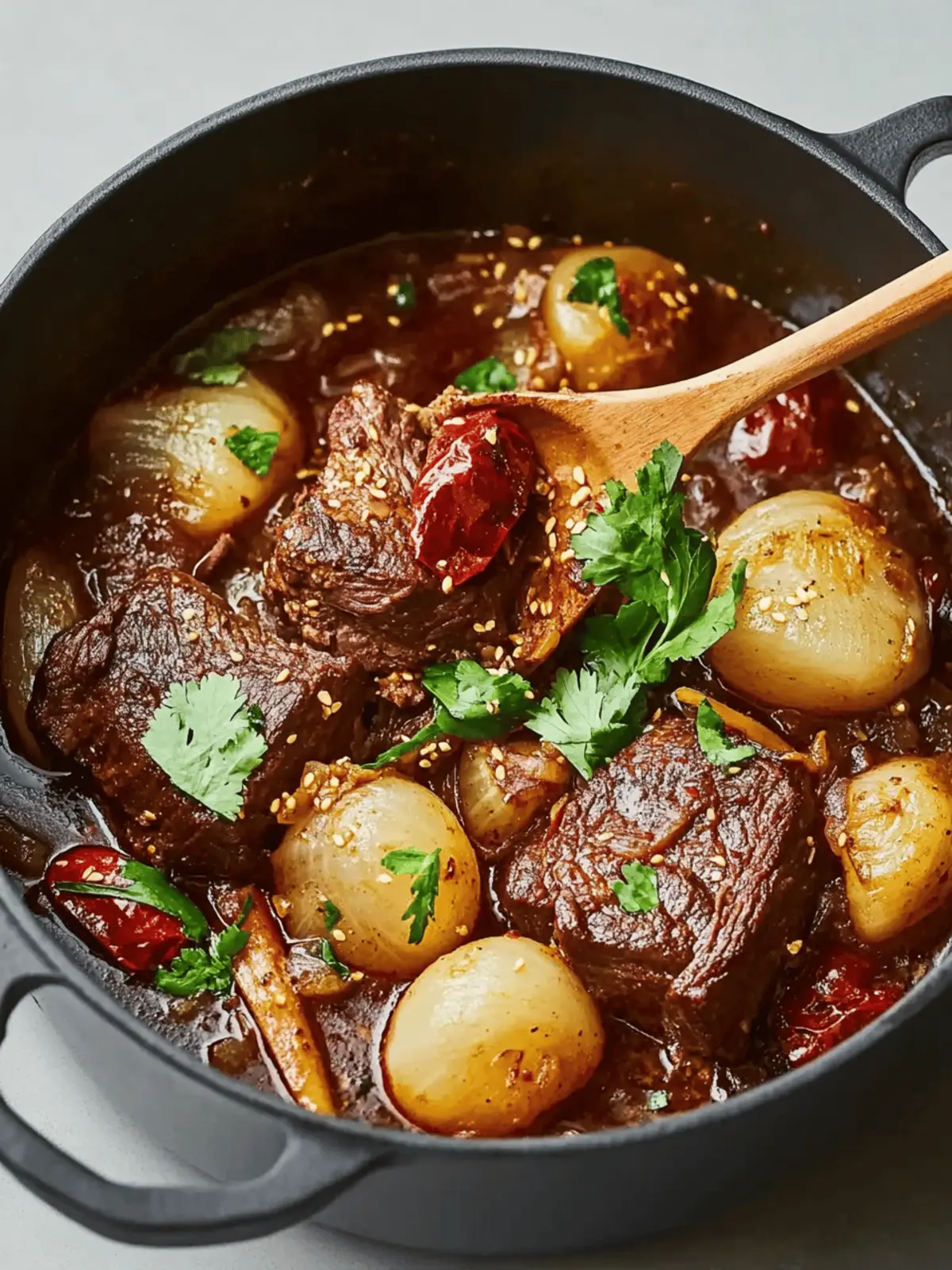 Korean Style Pot Roast: Comfort Food with a Bold Twist 2 Korean Style Pot Roast