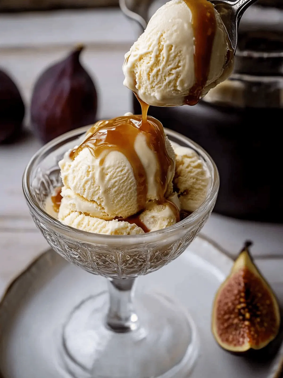 Creamy Fig Ricotta and Rum Caramel Gelato You’ll Love 5 Fig Ricotta and Rum Caramel Gelato