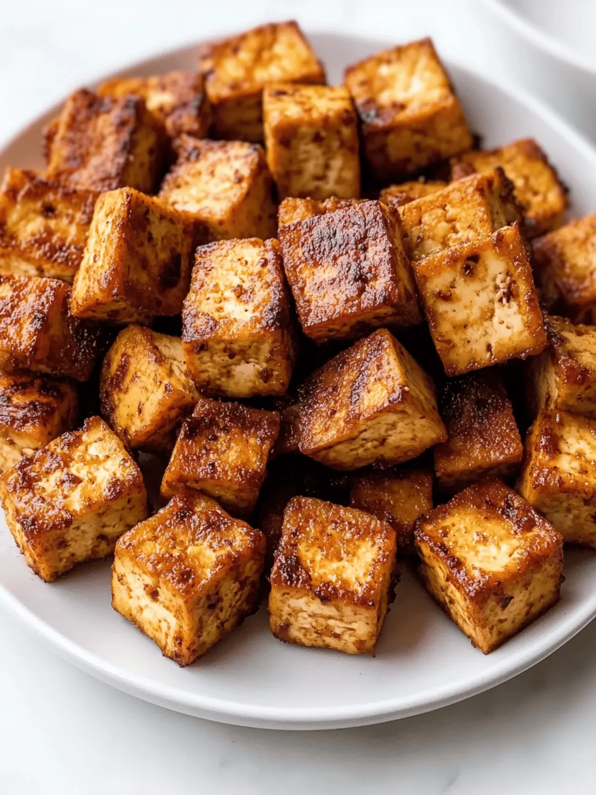 Crispy Basic Air Fried Tofu: Quick, Easy, and Delicious 3 Basic Air Fried Tofu