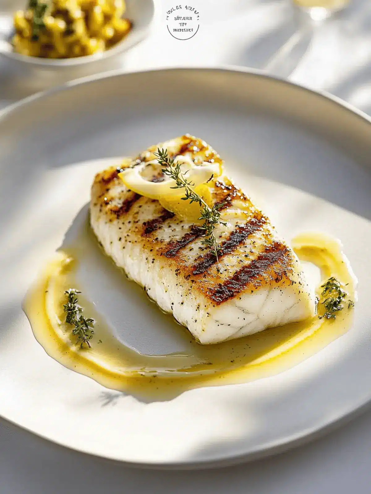 Grilled Barramundi with Lemon Myrtle Butter Sauce Bliss 3 Grilled Barramundi with Lemon Myrtle Butter Sauce