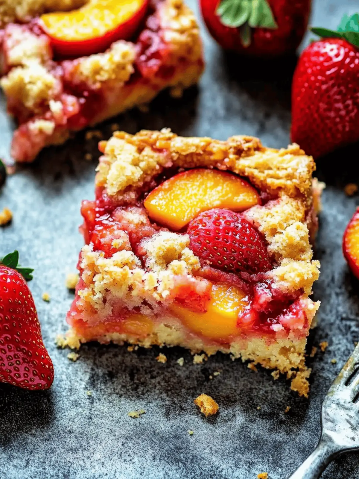 Delicious Strawberry Peach Buckle for Summer Bliss 5 Strawberry Peach Buckle