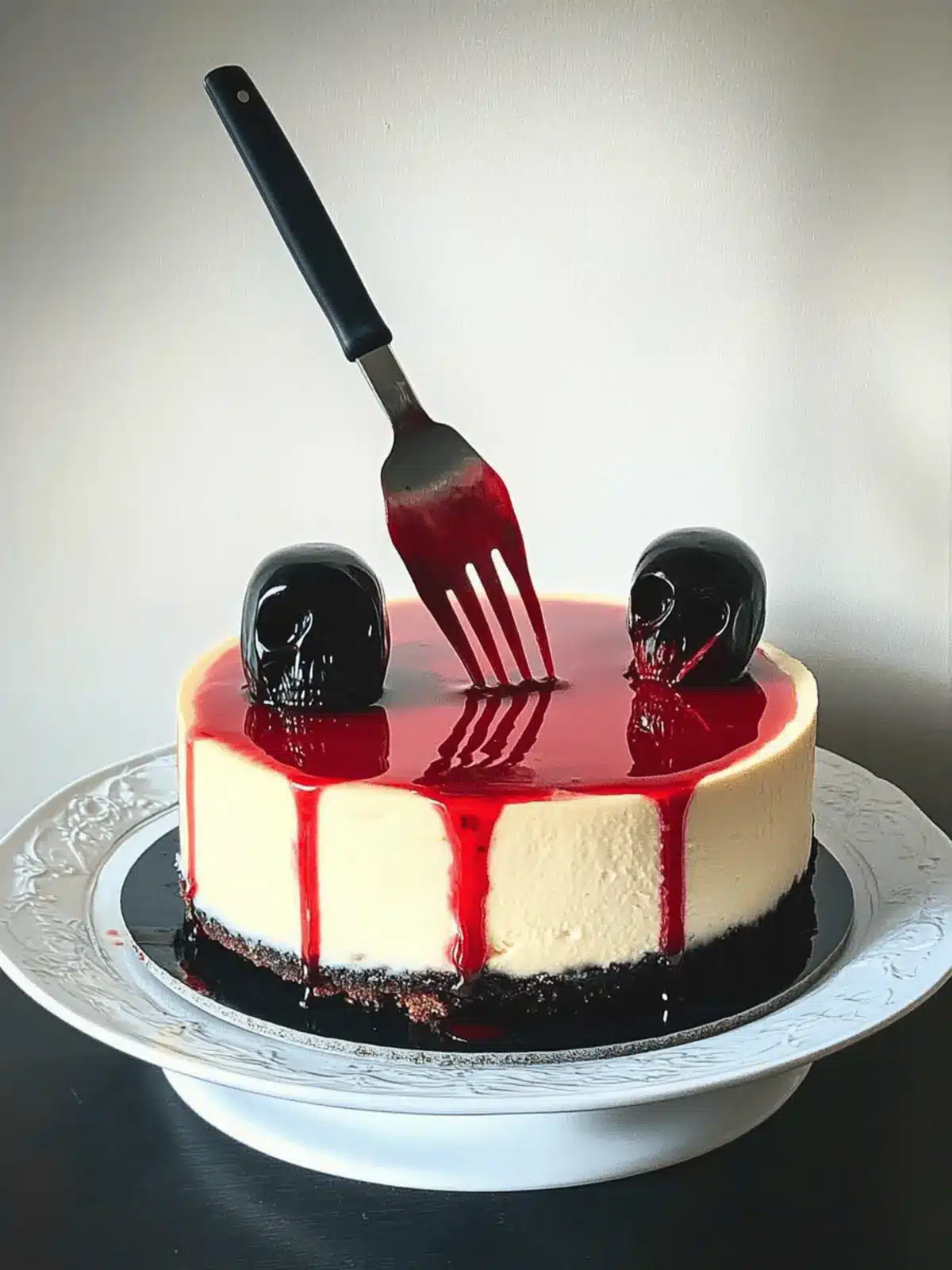 Indulge in a Bloody Good Halloween Cheesecake Delight 4 Bloody Good Halloween Cheesecake