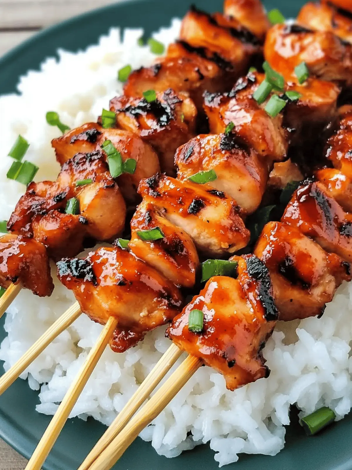 Savor Every Bite of Grilled Asian Chicken Skewers Tonight 2 Grilled Asian Chicken Skewers