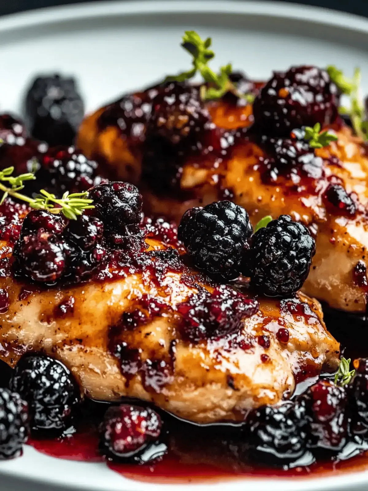 Savory Bourbon Blackberry Chicken for a Family Feast 2 Bourbon Blackberry Chicken