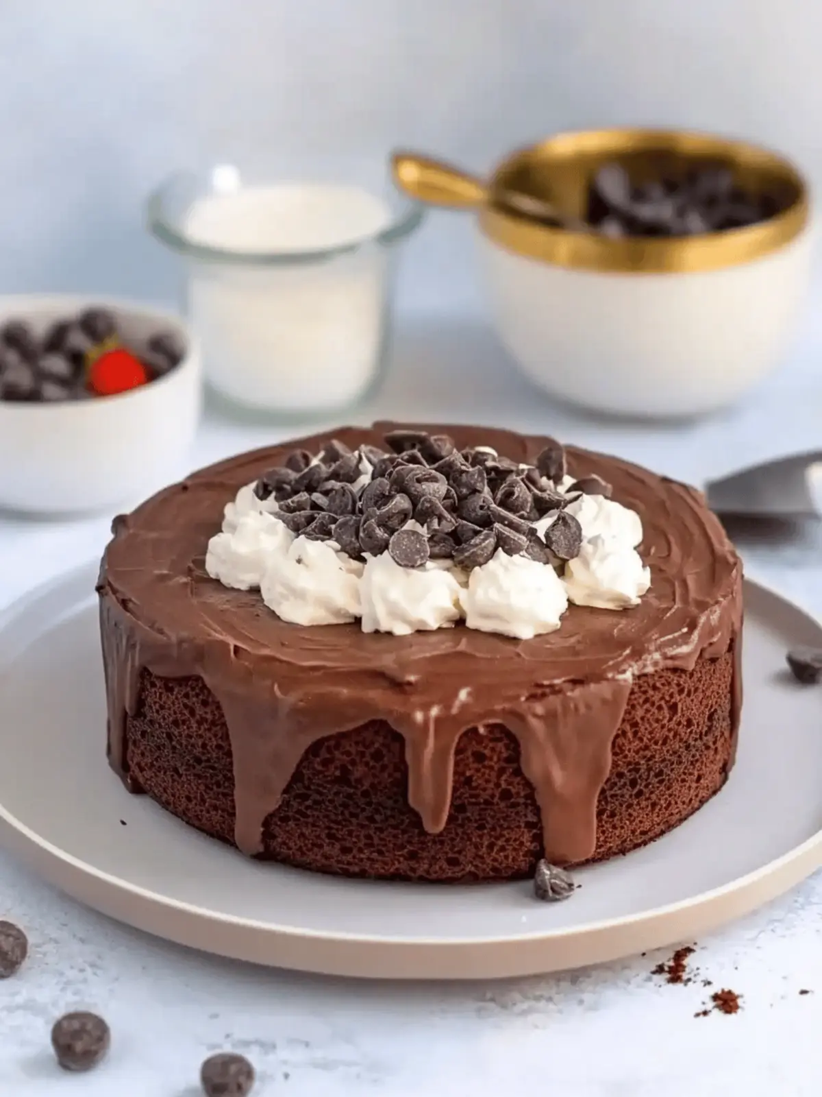 Guilt-Free Chocolate Protein Cake for a Healthy Indulgence 2 Chocolate Protein Cake